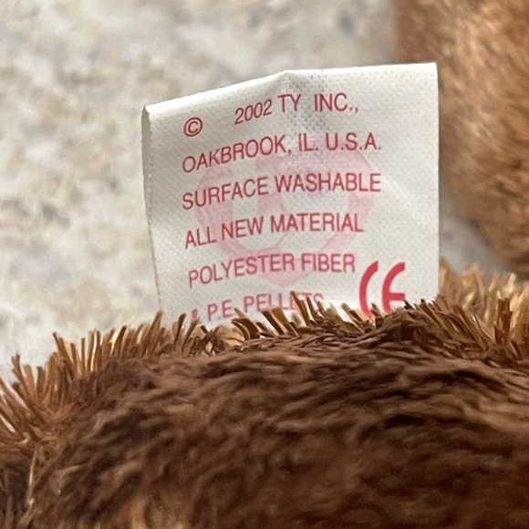 Ty Beanie Baby CHAMPION Bear 2002 CROATIA  FIFA World Cup Vintage Plush Animal - Picture 6 of 8